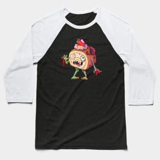 Zombie Dessert Strawberry Baseball T-Shirt